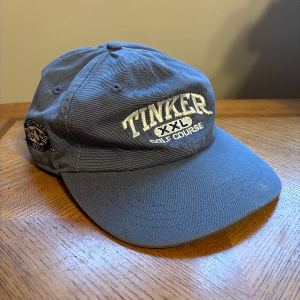 Vintage Tinker Air Force Base Gold Course XXL Hat